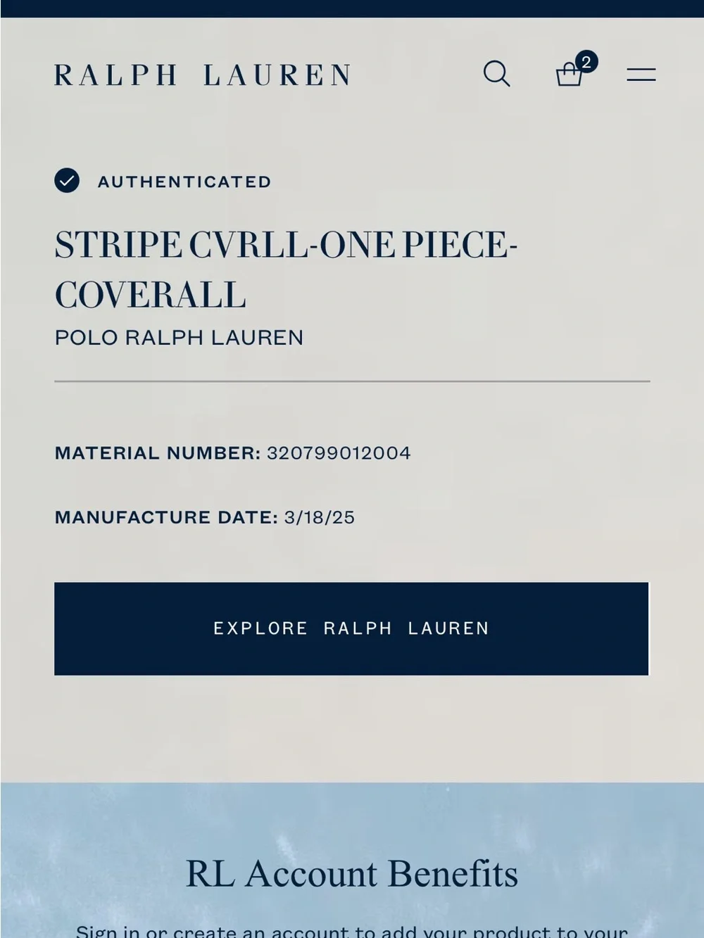 Twin set* Ralph Lauren Green & White Striped Button-Up one piece